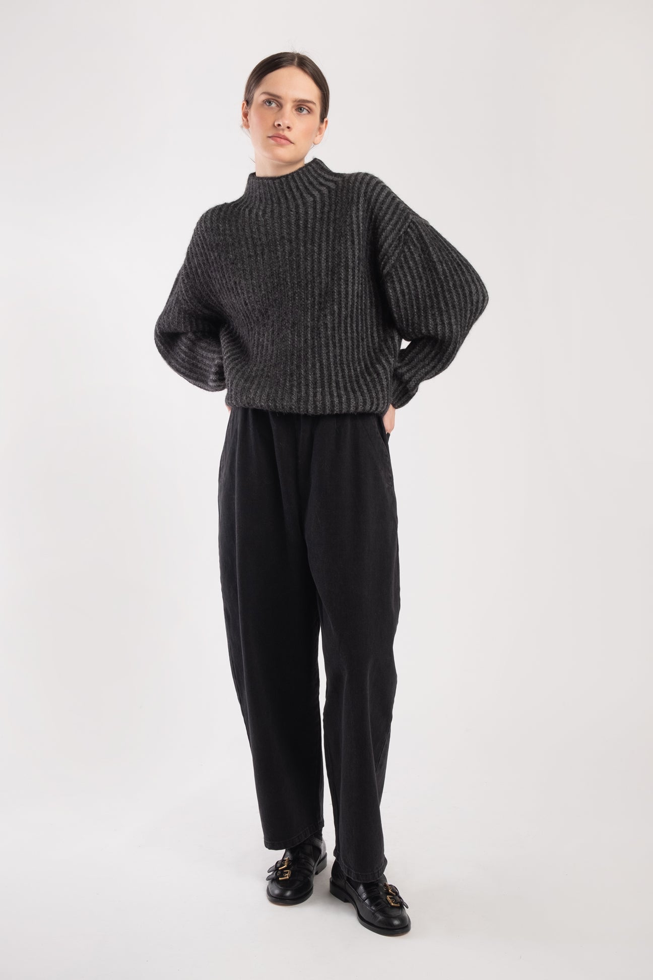 Charcoal Ines Sweater