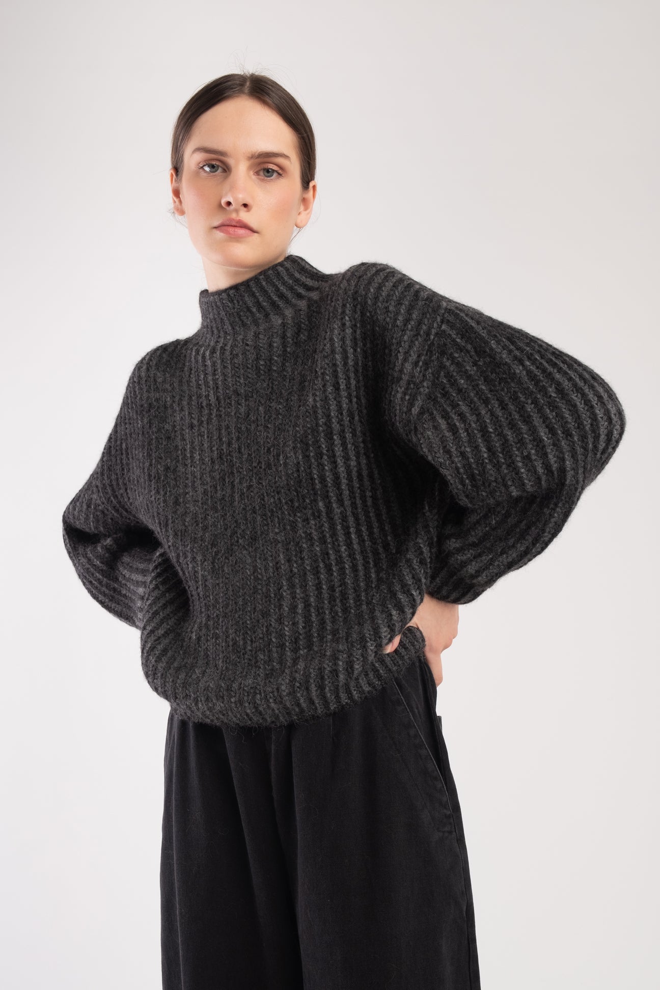 Charcoal Ines Sweater