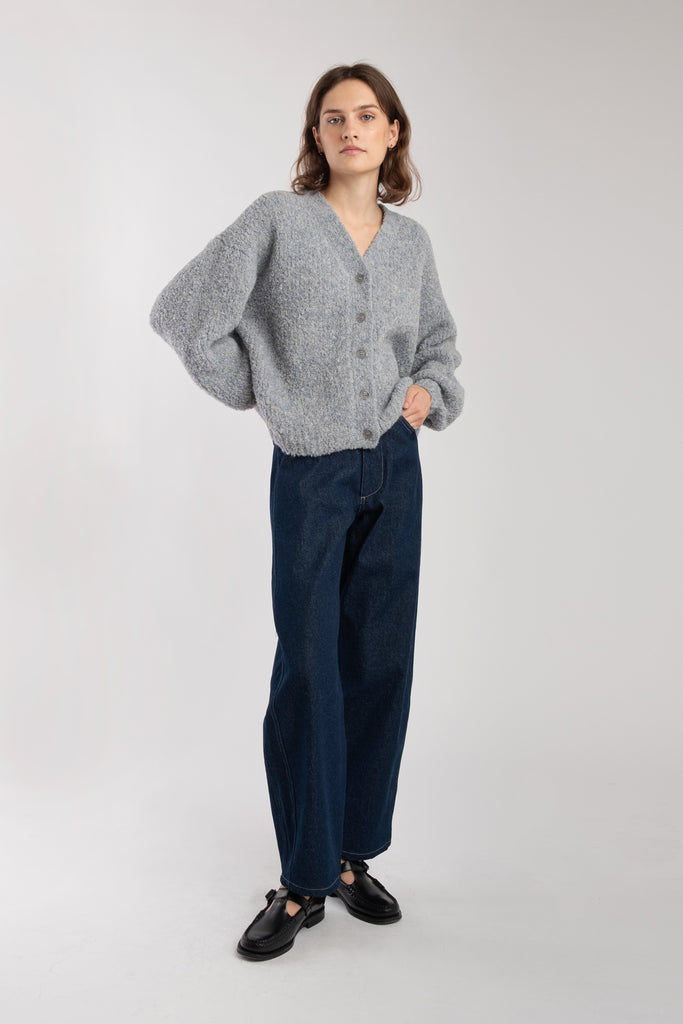 Steel 2024 blue cardigan